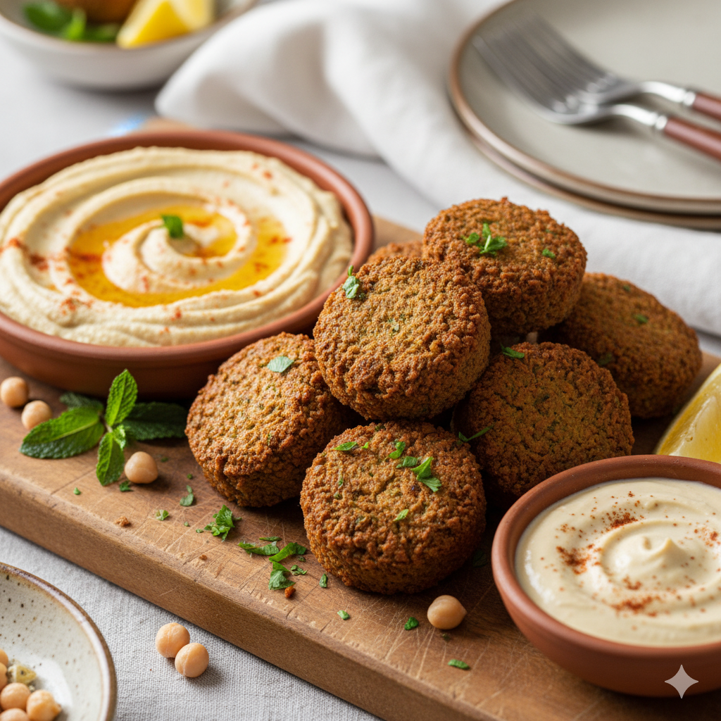 Falafel (V) (6 per serve)